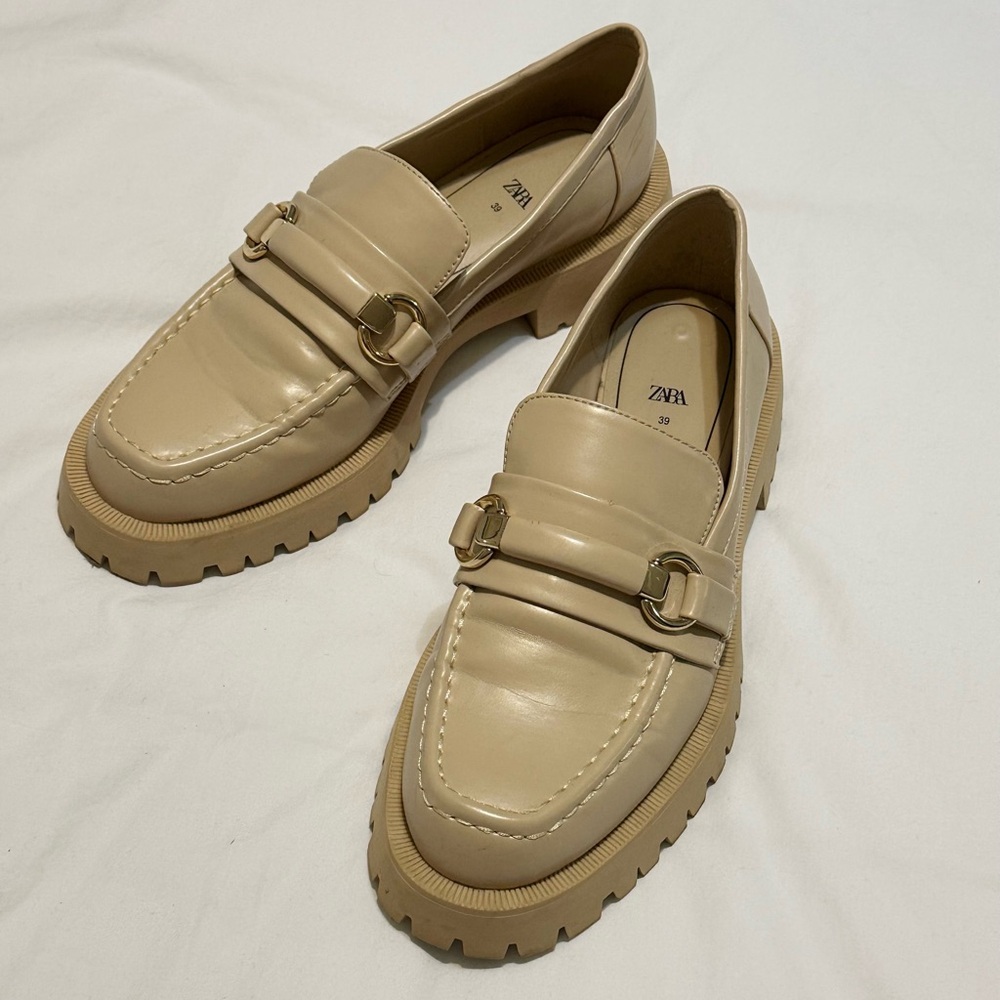 Zara chunky loafers sz.39